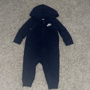 Infant Nike hooded coverall